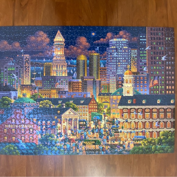 Dowdle Boston Market Puzzle - 1000 pieces - Picture 2 of 5
